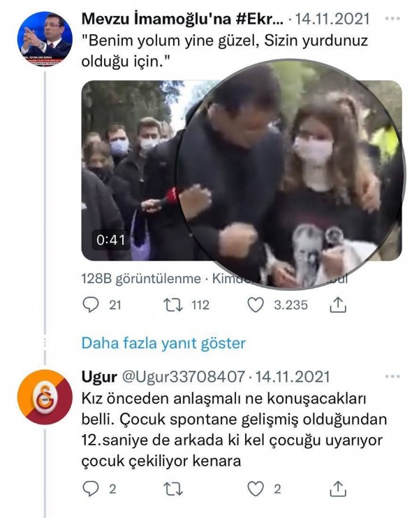 İBB'nin burs verdiği 'üniversiteli genç kız' Ekrem İmamoğlu'nun PR ekibinden çıktı