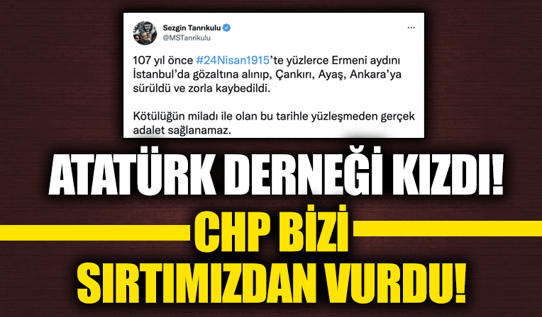 Atatürkçü Düşünce Derneği ile CHP arasında gerilim!
