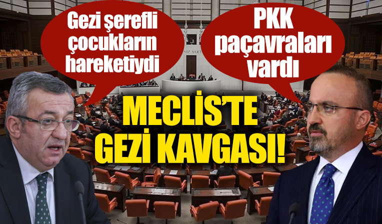 Meclis’te Gezi davası tartışması!