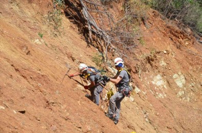 Bellerine Bagladiklari Halatlarla, Fidan Diktiler