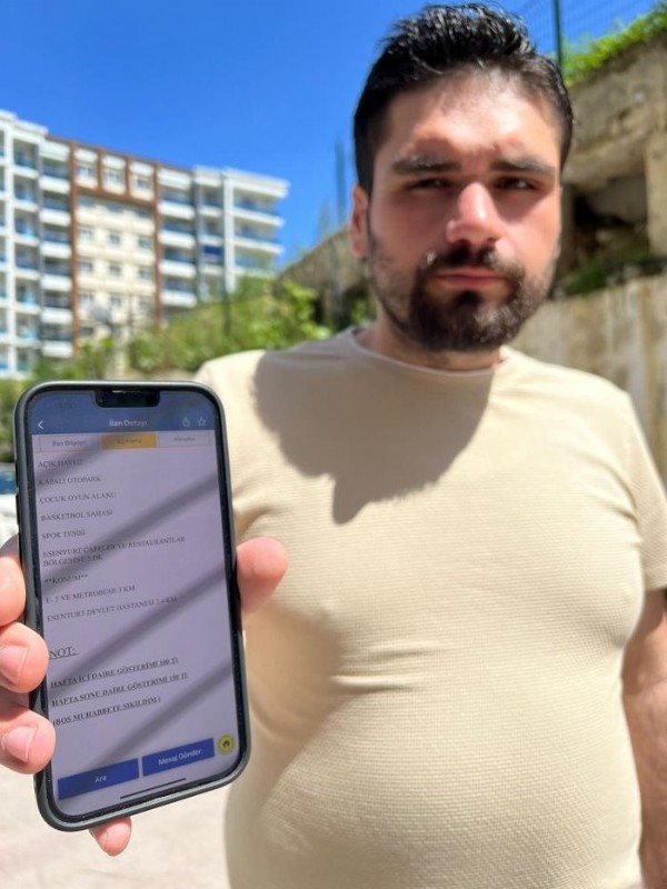 Esenyurt’ta dairesini satılığa çıkarttı! Talep çok olunca ev turunu ücretli yaptı!