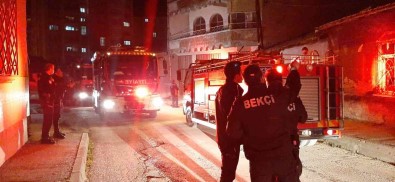 Metruk Binada Çikan Yangin Mahalleliyi Korkuttu