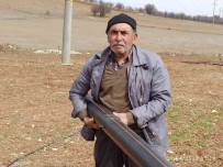 Sulama Borularini Testereyle Kesip Kullanilmaz Hale Getirdiler