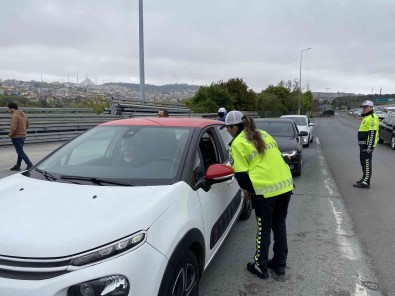 15 Temmuz Sehitler Köprüsünde Bayram Öncesi Trafik Denetimi