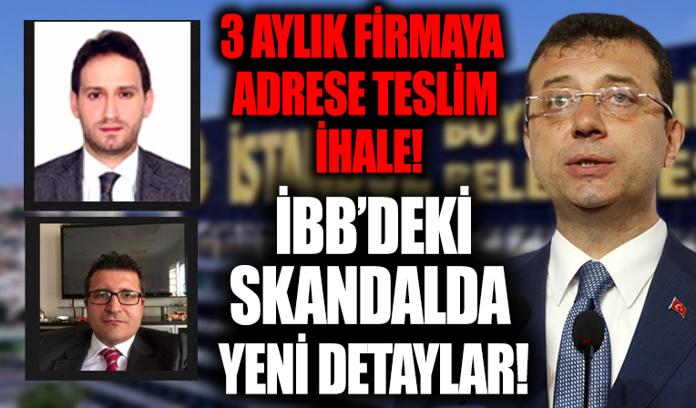CHP'li İBB'den 3 ay önce kurulan şirkete adrese teslim ihale skandalı! Soruşturma izni verilen 7 isim daha deşifre oldu