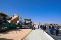 Baskan Gürkan, Asfalt Çalismalarinin Yapildigi 35 Metrelik Yolda Inceleme Yapti