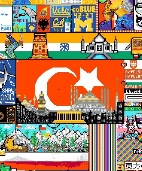 İnterneti kasıp kavuran etkinlik: Reddit r/place! Milyonlarca kullanıcı piksel savaşları için aynı anda harekete geçti!
