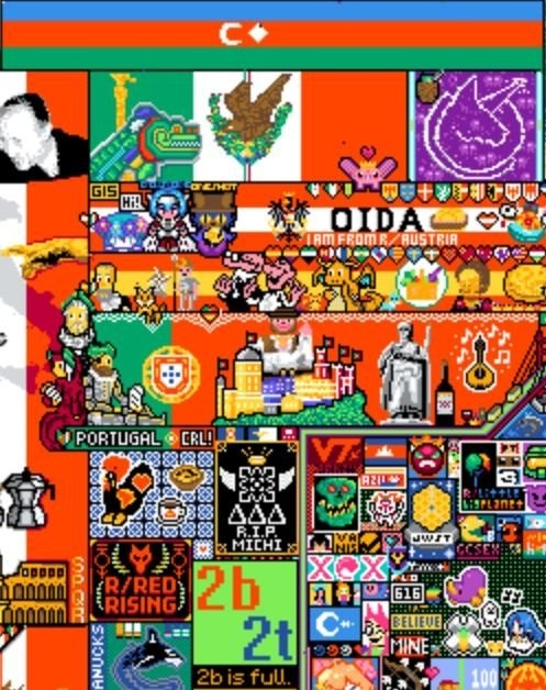 İnterneti kasıp kavuran etkinlik: Reddit r/place! Milyonlarca kullanıcı piksel savaşları için aynı anda harekete geçti!