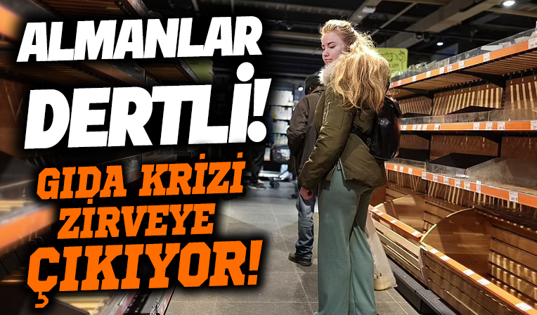 Almanya'da gıda tedarik krizi yükseliyor