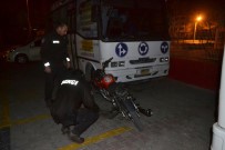 Bekçilerin Fark Ettigi Motosiklet Çalinti Çikti