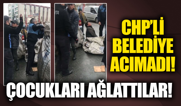 CHP'li Esenyurt Belediyesi çocukları ağlattı! Çocukların çek çek arabalarına el konuldu