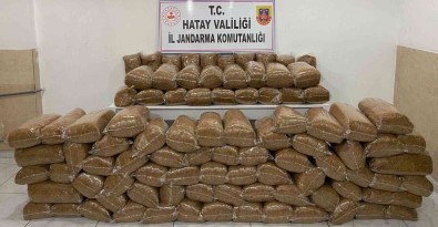Hatay'da 460 Kilogram Kaçak Tütün Ele Geçirildi