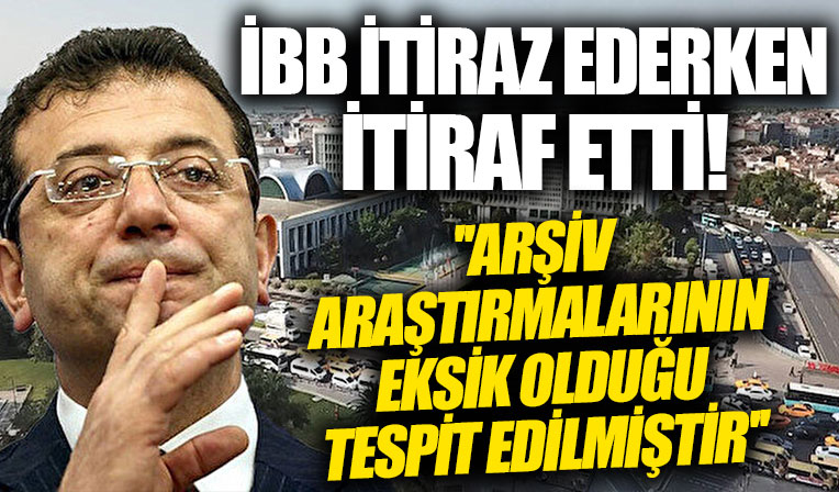 İBB'den itiraf gibi açıklama: 4 bin 500 personelin arşiv araştırması eksik