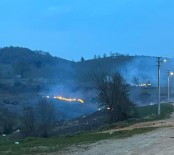 Mera Olarak Kullanilan Alanda Yangin Çikti, 25 Dönüm Arazi Kül Oldu