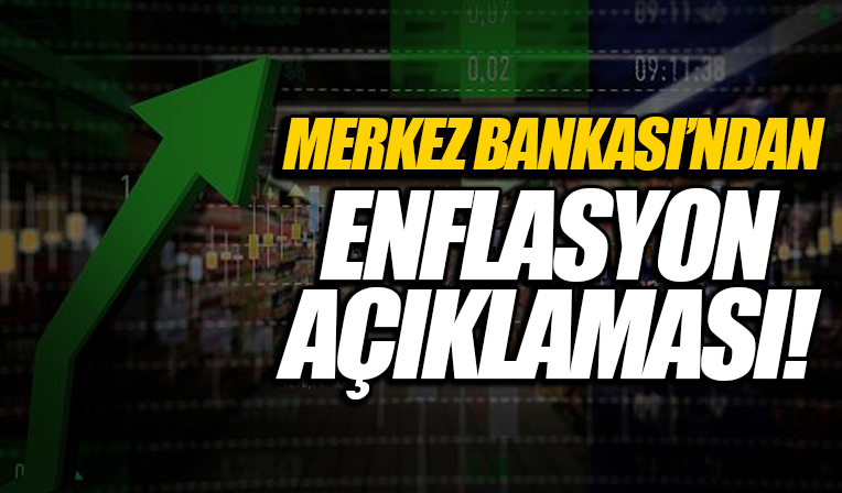 Merkez Bankası'ndan enflasyon açıklaması