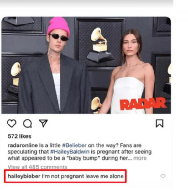 Hailey Bieber hamile mi?