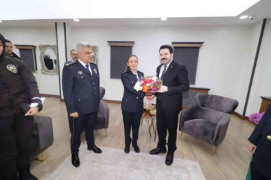 Baskan Sayan, Iftarda Polis Teskilati Ile Bir Araya Geldi