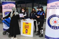 Bingöl'de Polis Ekipleri Vatandaslara KADES'i Tanitti Haberi