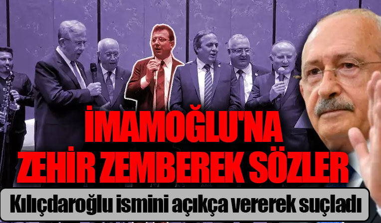 Kılıçdaroğlu'ndan İmamoğlu'na zehir zemberek sözler: Mehmet Metiner 'Bendeki bilgi nettir' diyerek açıkladı