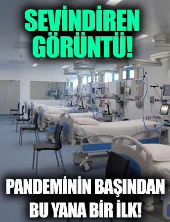 Kovid yoğun bakımları tek tek kapanıyor! Cerrahpaşa'da tek hasta kaldı!