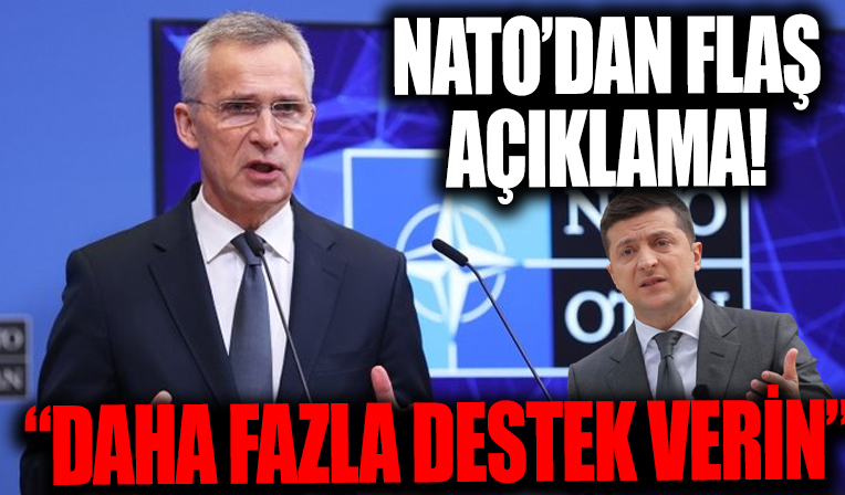 NATO'dan Ukrayna için askeri yardım çağrısı!