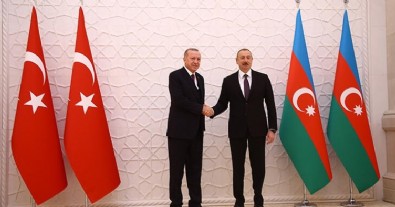 Başkan Erdoğan Aliyev ile görüştü!
