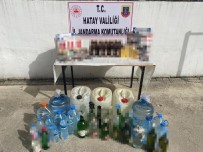 Hatay'da Kaçak Alkol Ve Sigara Operasyonu