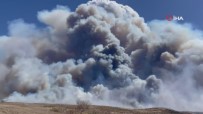 ABD'de Çalilik Alandaki Yangindan Yükselen Duman Gökyüzünü Sardi