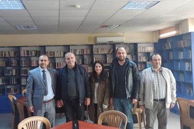 Emekli Maasiyla Okul Kütüphanesine Bagista Bulunmaya Devam Ediyor