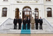 Jandarma Genel Komutani Orgeneral Arif Çetin, Bir Takim Ziyaretler Için Bilecik'e Geldi