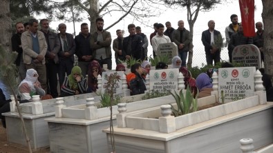 Kulp'ta Sehit Düsen Orman Isçileri, Kabirleri Basinda Dualarla Anildi