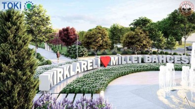 Millet Bahçesi Insaati Kirklareli'nde Basladi