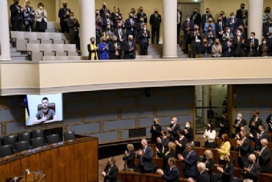 Zelenskiy Finlandiya Parlamentosu'na seslendi! O sırada hükümet siber saldırıya uğradı