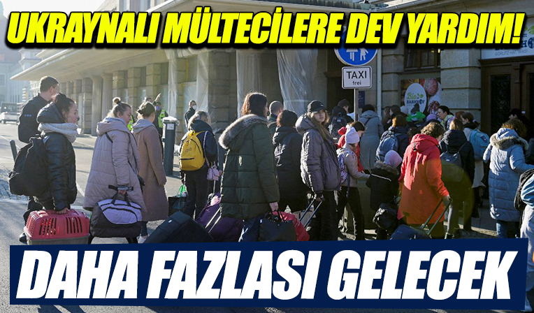 Avrupa Birliği 'daha fazlası gelecek' deyip duyurdu: Ukraynalı mülteciler için 9,1 milyar avroluk yardım