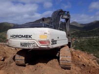 Hazine Arazisindeki Kaçak Çalismaya Zabita Müdahale Etti