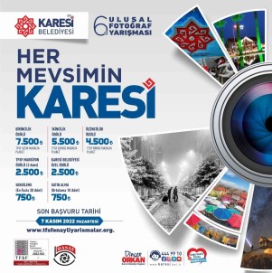 Karesi Belediyesi 6. Ulusal Fotograf Yarismasi Basladi
