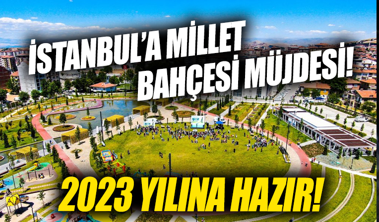Murat Kurum'dan Millet Bahçesi müjdesi!