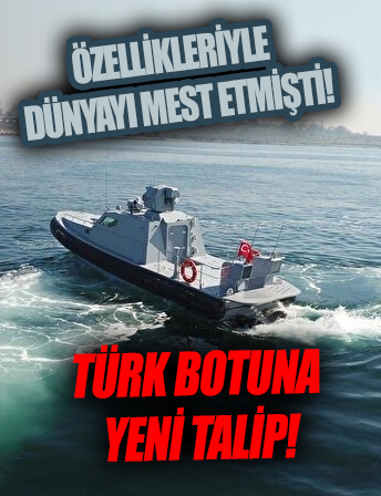 Özellikleriyle tüm dünyayı mest etmişti: Türk polis botuna yeni talip