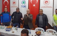 TOKI Baskani Ömer Bulut, Bozkurt'ta Isçilerle Iftar Yapti