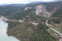 Yer Kastamonu! Dağ yerinden kaydı! Akılalmaz görüntü...