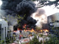 Bilecik'te otomobil lastiği üreten fabrikada yangın!