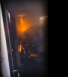 Bir Ay Önce Evi, Simdi De Imalathanesi Yandi