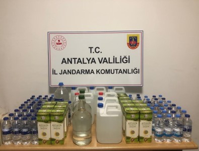 Evinde Alkol Üretip Satan Sahsa Operasyon