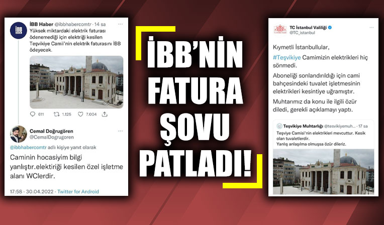 İBB'nin Teşvikiye Camisi şovu patladı! Valilikten açıklama geldi!