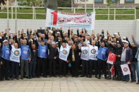 Karabük'te Hak-Is Üyeleri 1 Mayis'ta Taleplerini Açikladi Haberi