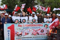 Kayseri'de Hak-Is'e Bagli Sendikalarda 1 Mayis Coskusu