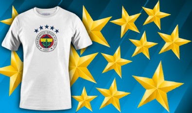 Fenerbahçe 5 yıldızlı tişörtü satışa çıkardı!