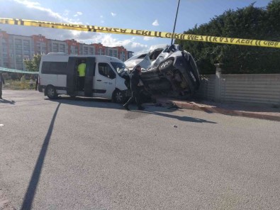 Konya'da Okul Servisleri Çarpisti Açiklamasi2'si Agir 14 Yarali