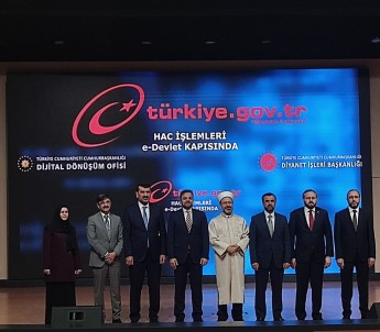 Diyanet Isleri Baskani Erbas Açiklamasi 'Hac Islemleri Artik E-Devlet Üzerinden Yapilabilecek'