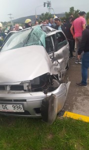 Trafik Kazasinda Anne Ve Ogul Yaralandi
